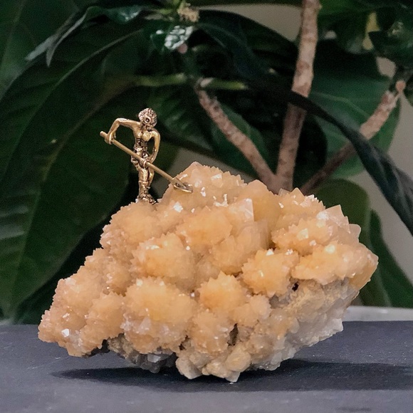 Natural Calcite Crystal Quartz Cluster - Picture 3 of 4
